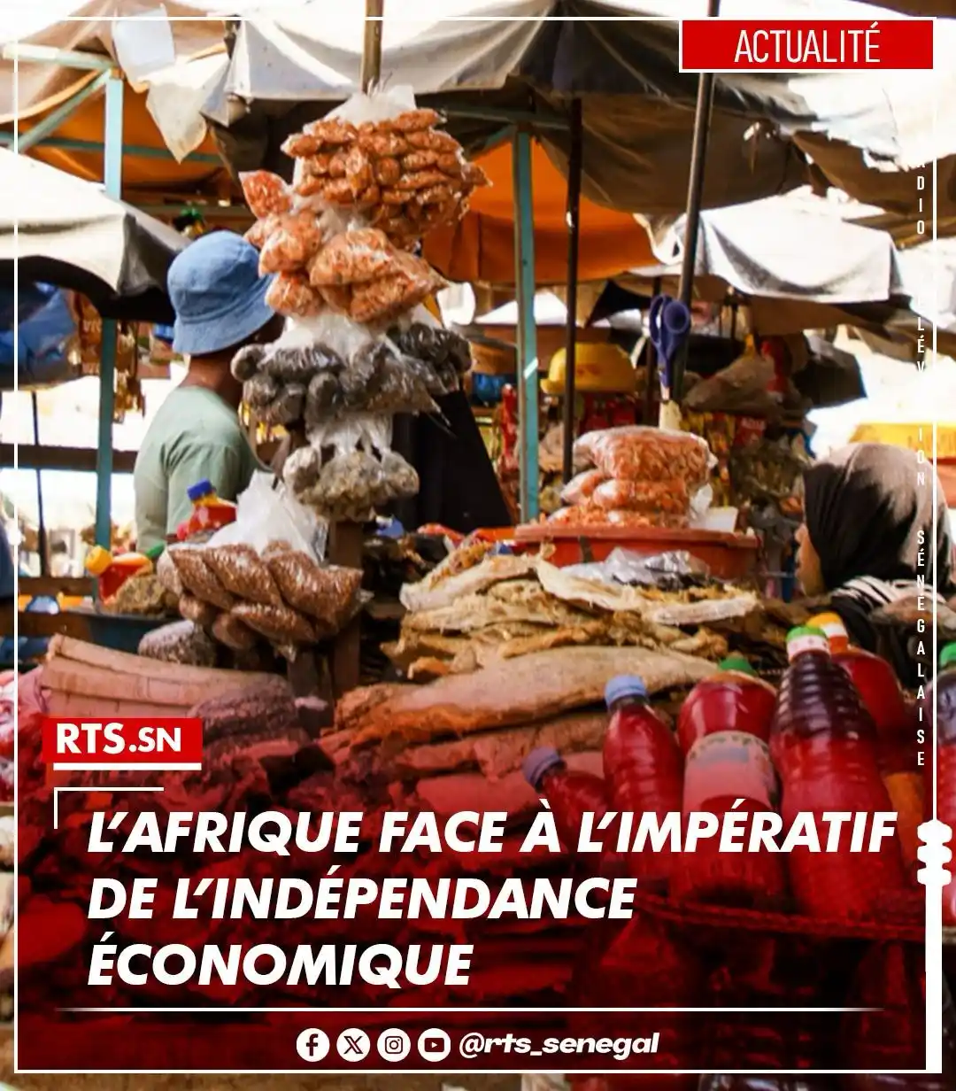 Image from RTS SENEGAL 🇸🇳🎙️📺: À Dakar, des experts africains appellent à une souveraineté économique...