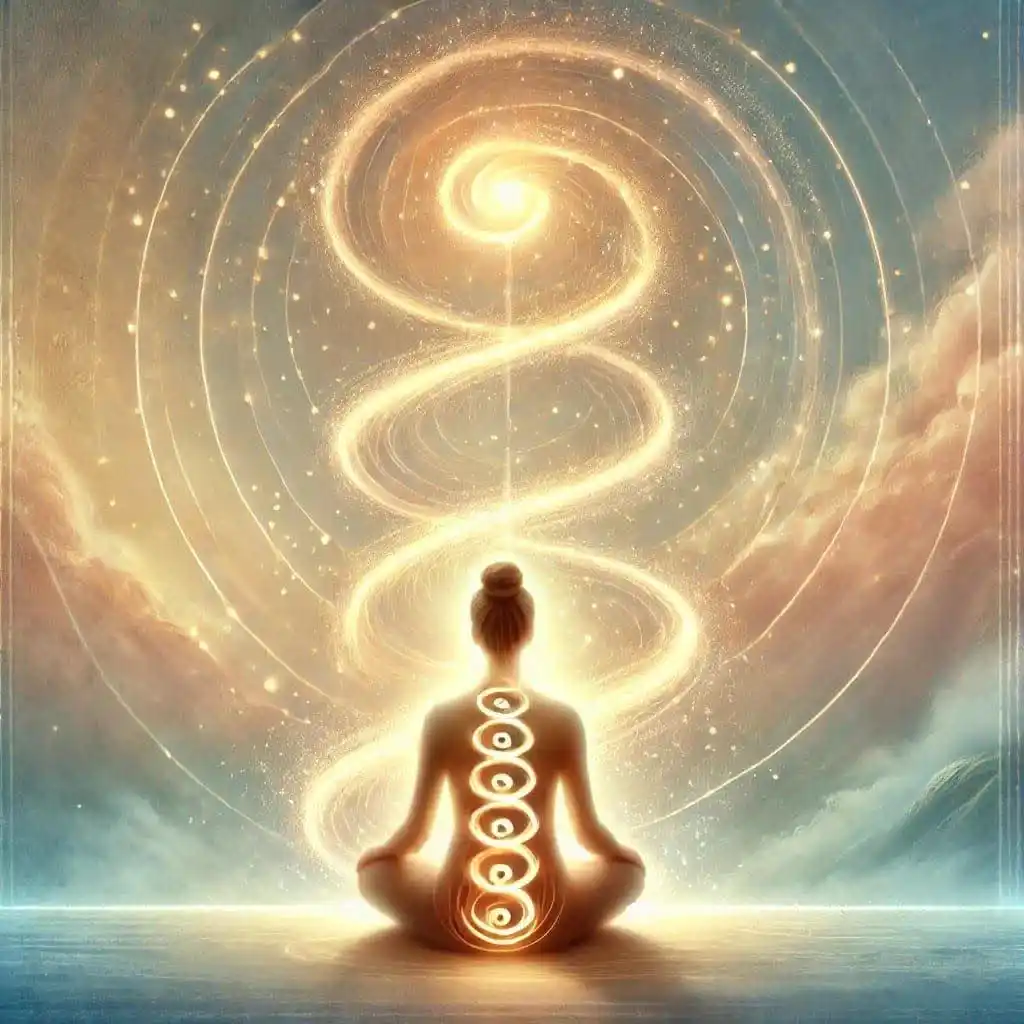 Image from Positiva Vibração: A KUNDALINI A palavra Kundalini deriva do sânscrito "Kundal", que sig...