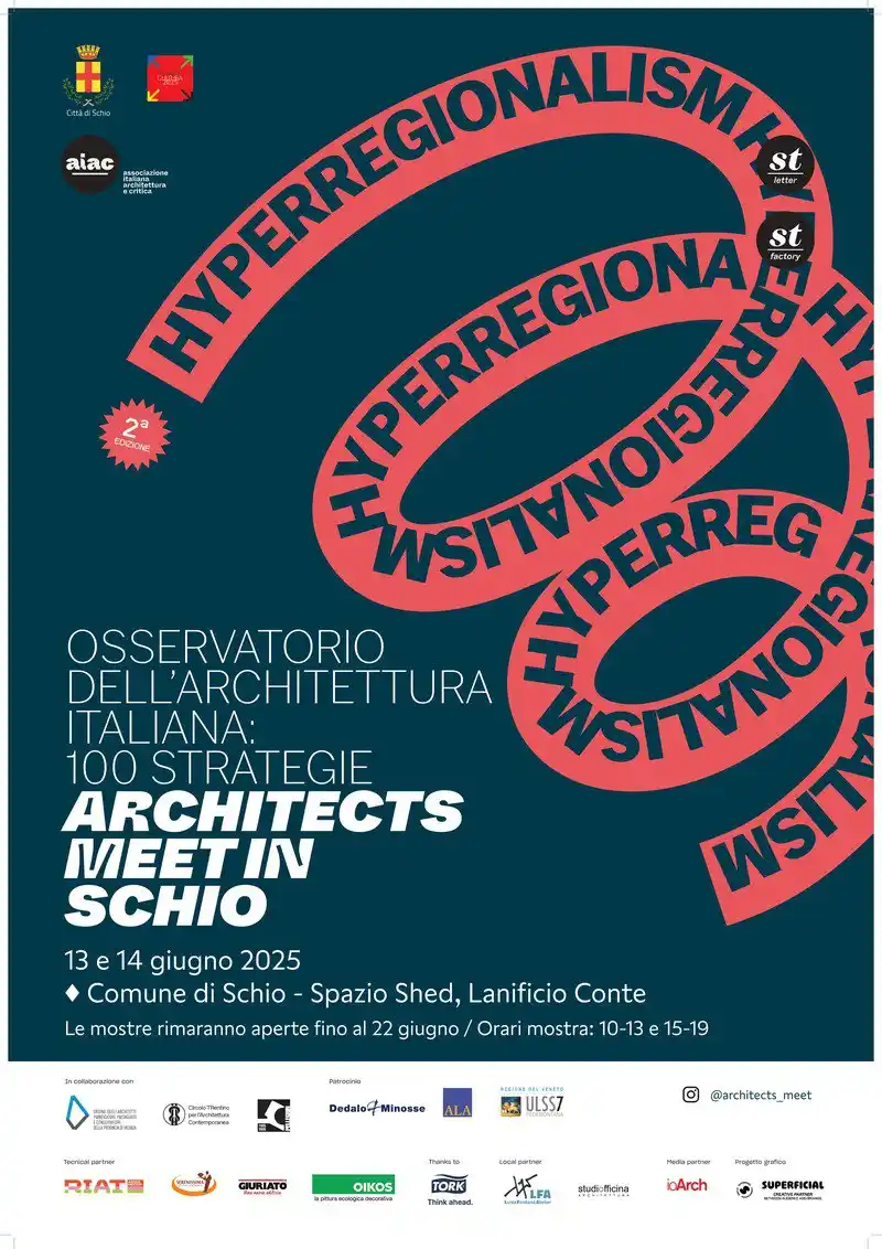 Image from Comune di Schio: 📐 *Architects meet in Schio* 📐 *Osservatorio dell'architettura itali...