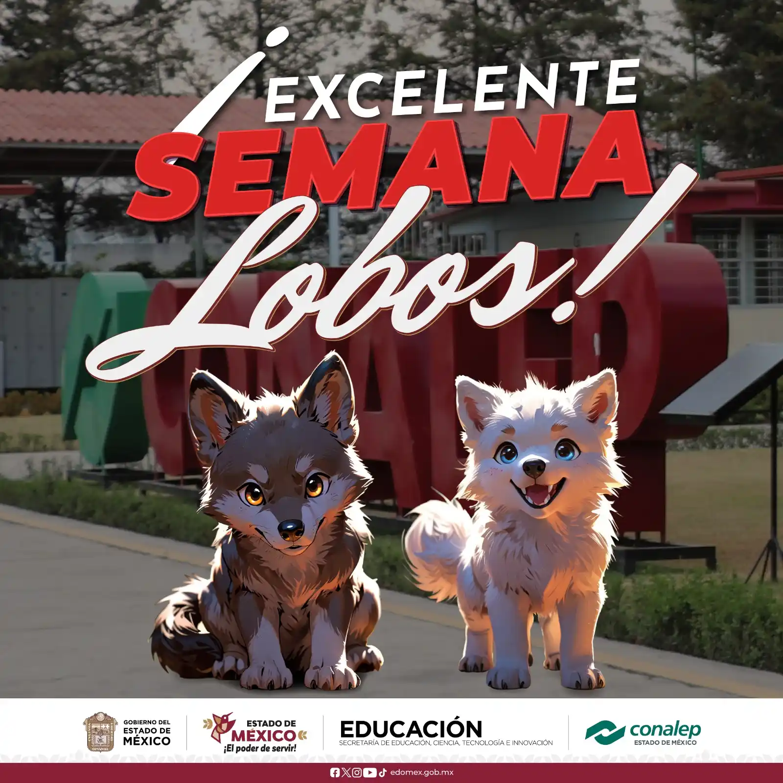 Image from CONALEP EDOMEX 🐺: 🐺✨ ¡Arranca la semana con la energía de una manada imparable! 💚 En C...