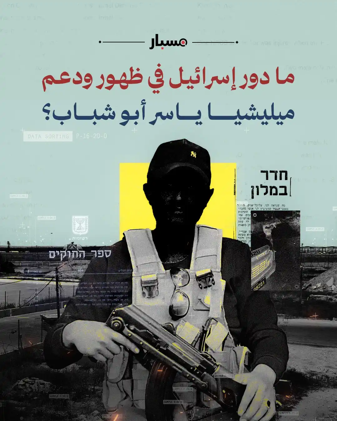 Image from Misbar - مسبار: إسرائيل ترعى عصابات نهب المساعدات في غزة: 🔵 من قاطع طريق إلى مدّعٍ لل...