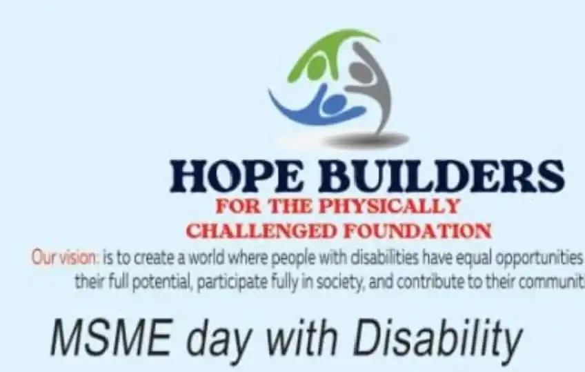 Image from Nigeria Network of NGOs: @Hope Builders for the Physically Challenged Foundation invites the pu...