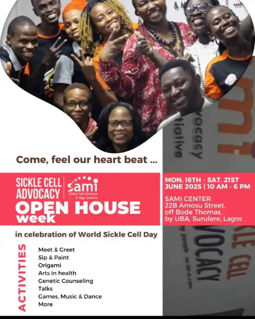 Image from Nigeria Network of NGOs: ๐๐ฒ๐ฐ๐ฎ๐๐๐ฒ ๐ฆ๐๐ ๐ ๐๐ป๐ผ๐๐... Because Sickle Cell Advocacy &...