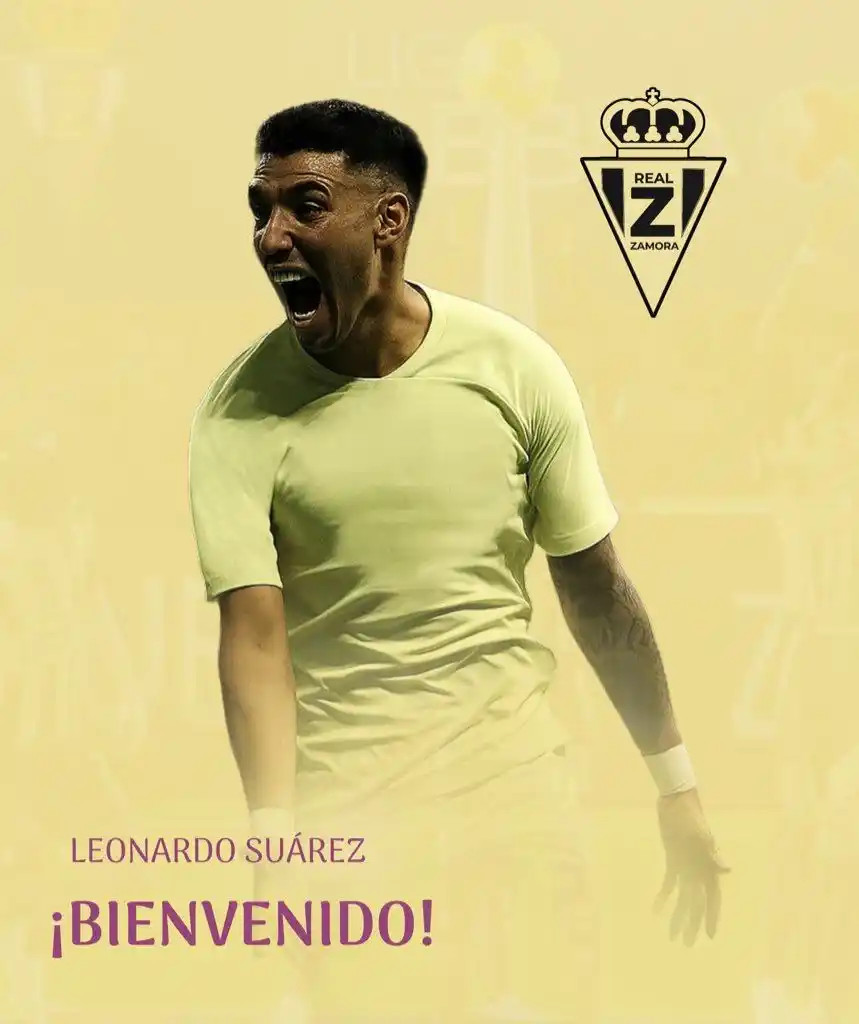 Image from Club Real Zamora: ¡Bienvenido al Zamora, Leo Suárez! 💛💜...