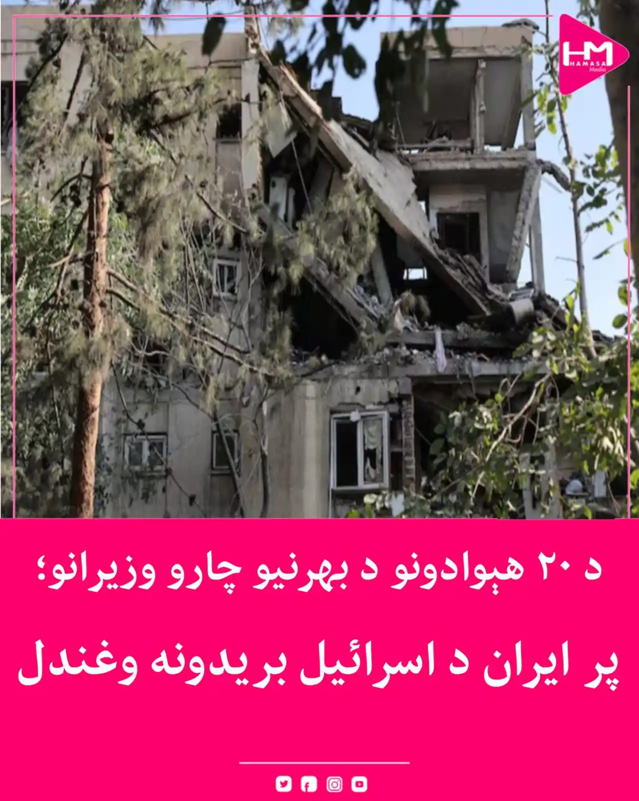 Image from Hamasa Media: د عربي او سيمې د ۲۰ هېوادونو د بهرنيو چارو وزيرانو په يوه ګډه اعلاميه...