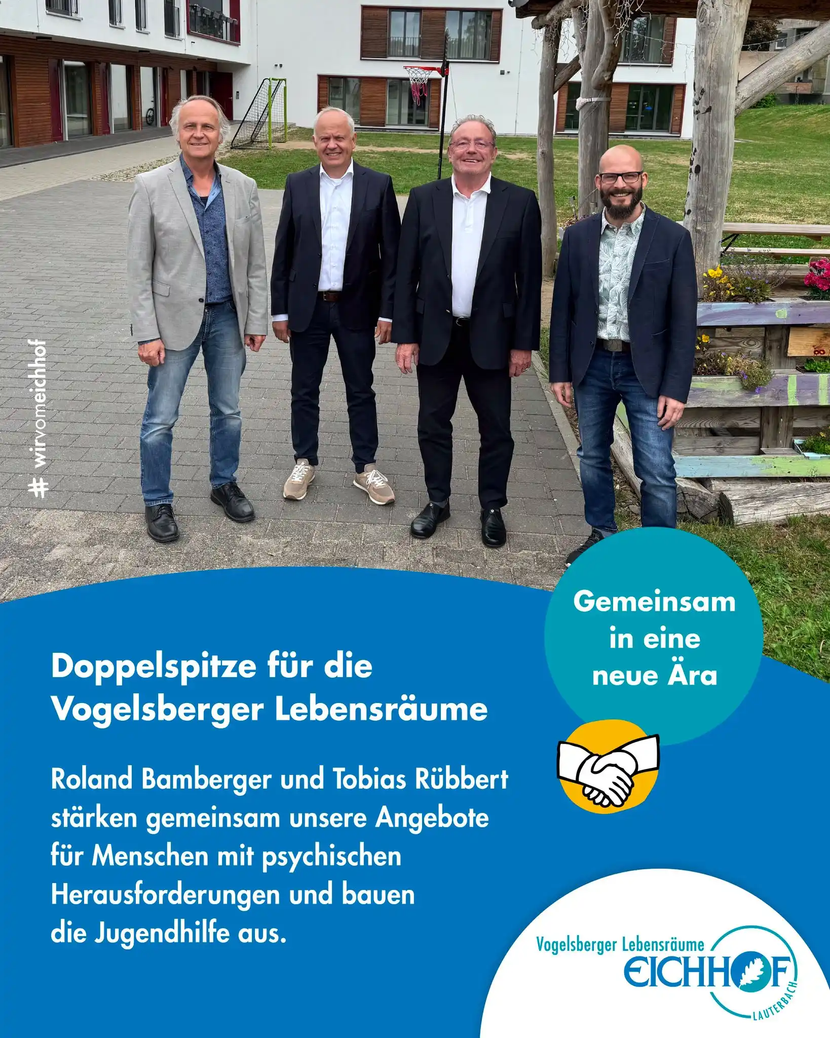 Image from Eichhof Lauterbach: ➡️ Die Vogelsberger Lebensräume gGmbH stellen sich mit einer Doppelspi...