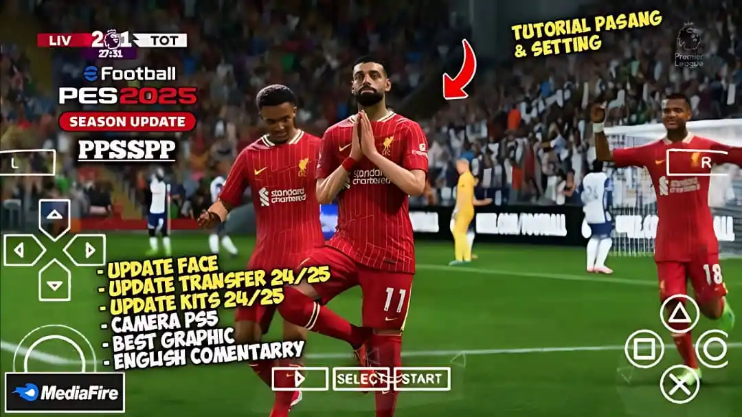Image from NextGenPlays | Gaming News, Mods & Gameplay™: *E-Football PES 2025 PPSSPP ORIGINAL 4K GRAPHICS*✅ *DOWNLOAD LINK*...