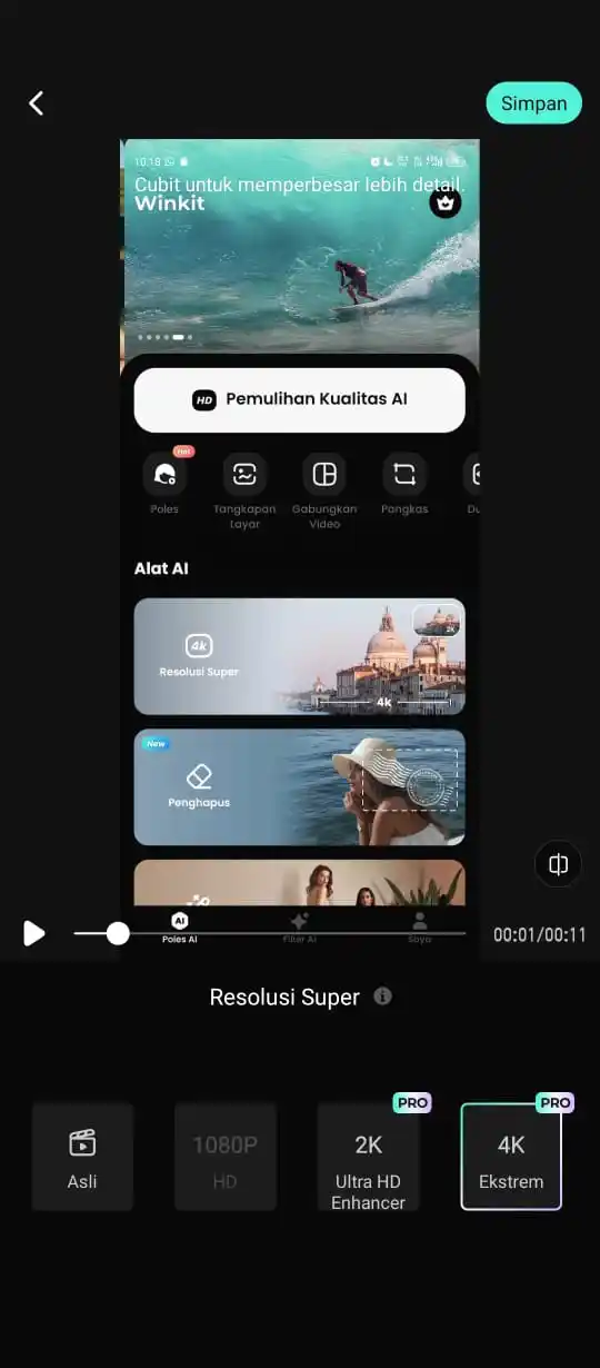 Image from PRESET DESIGN BERRY: edan, bisa buat HD in 4K ke video 😏  ~bilangin ke orang yang suka jua...