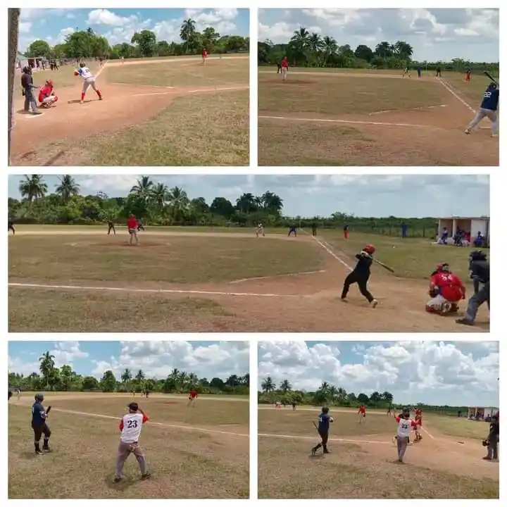 Image from 🐆Leopardos de Villa Clara🐆: En el juego de béisbol de exhibición correspondiente a la edición 43 d...