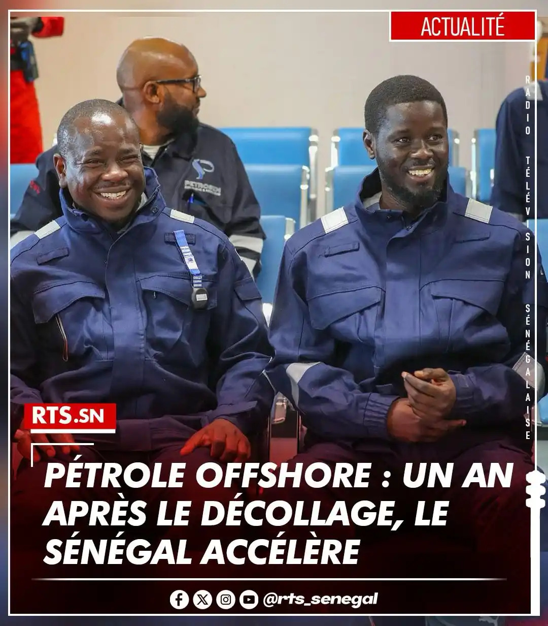 Image from RTS SENEGAL 🇸🇳🎙️📺: En un an d’exploitation, le champ pétrolier offshore de Sangomar a gén...