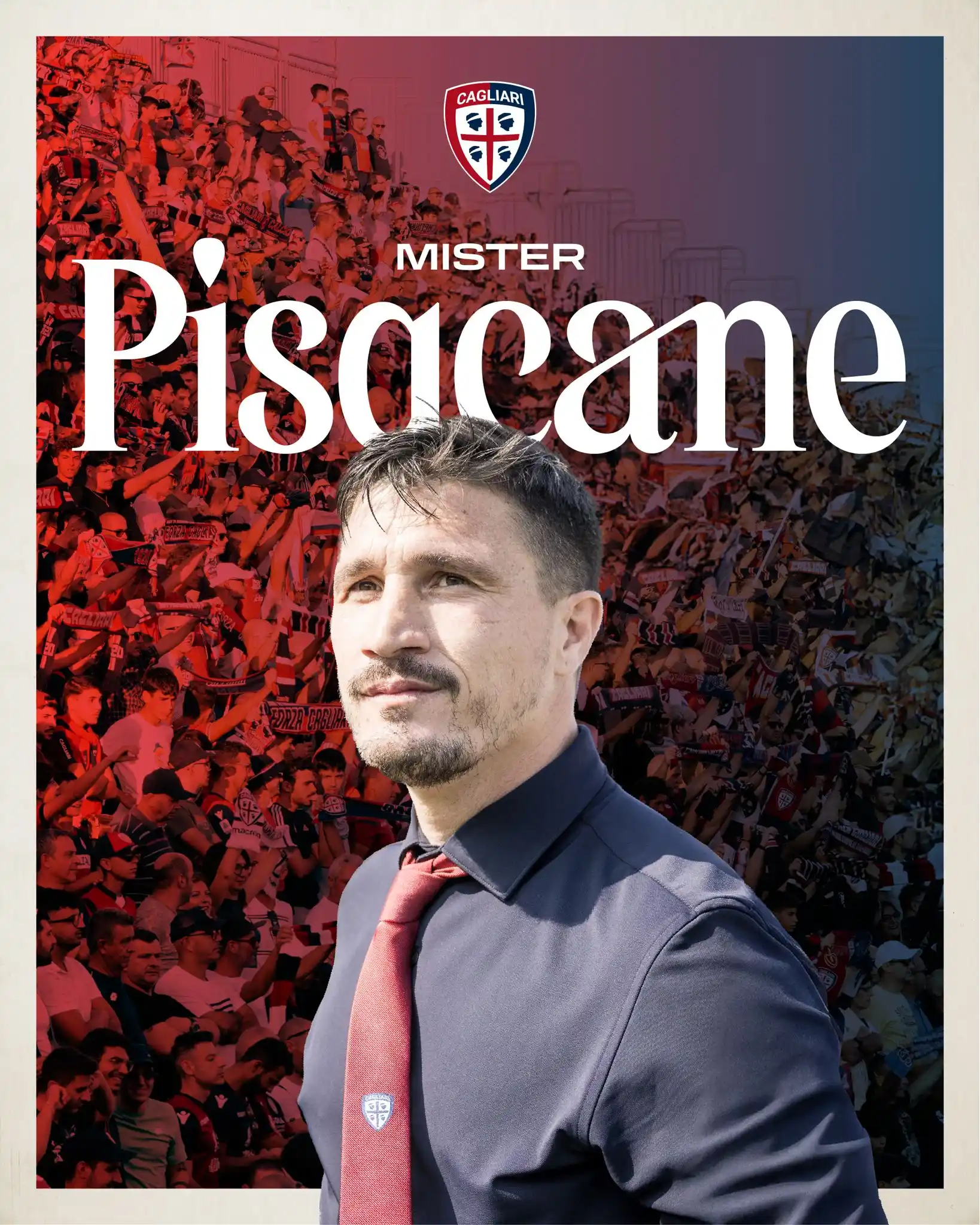 Image from Cagliari Calcio: Fabio Pisacane è il nuovo allenatore del Cagliari. Buon lavoro, Miste...