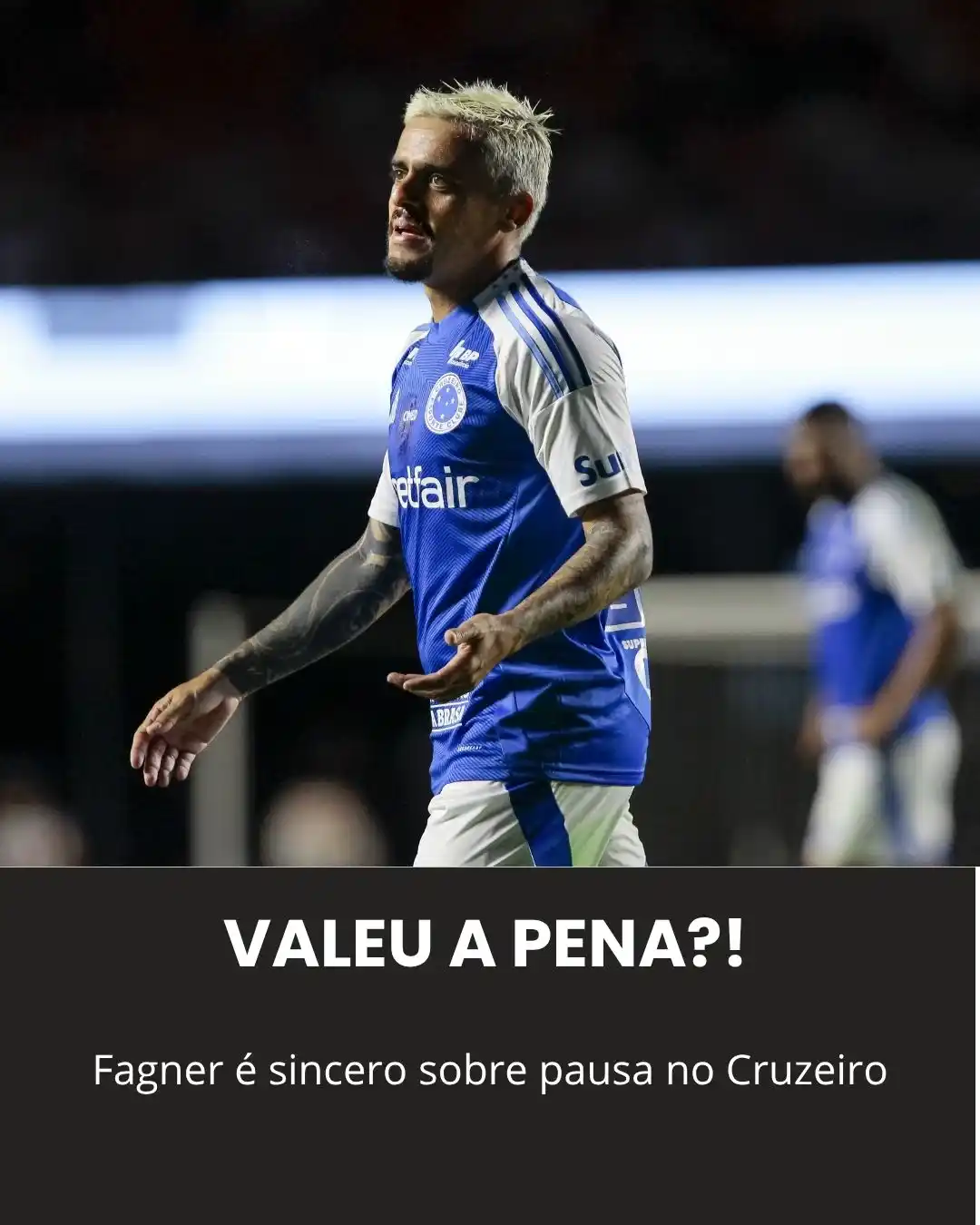 Image from Bolavip | Sou Cruzeiro: FOI BOM?! Fagner desabafa sobre parada para o Mundial no Cruzeiro 💻 ...
