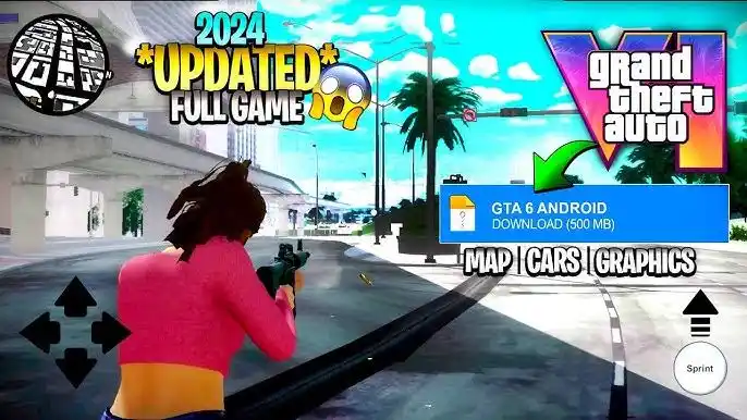 Image from NextGenPlays | Gaming News, Mods & Gameplay™: *GTA 6 ANDROID FANMADE*✅ *🔗DOWNLOAD LINK🔗👇* 👇👇👇👇 https://markh...