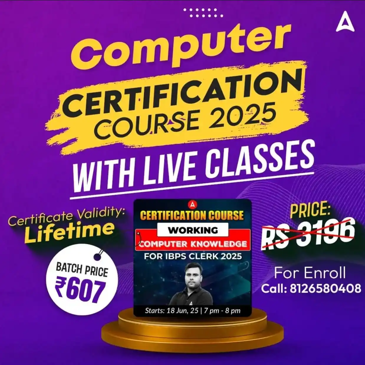 Image from Ashish Gautam GA Guru: 📢 Heyy Warriors! 💻✨ Get ready! Our Computer Certification First Cla...