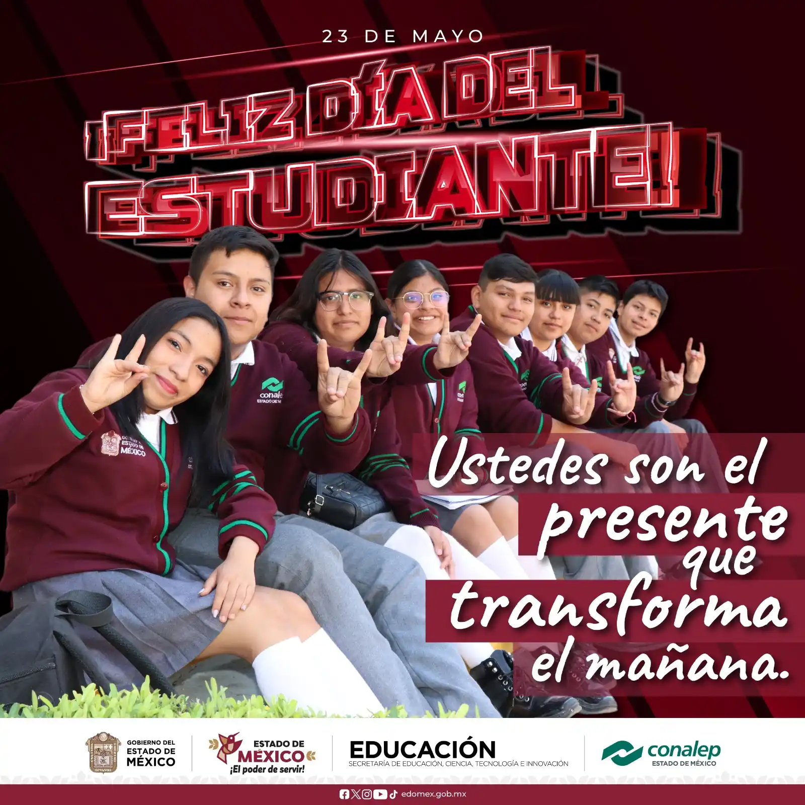 Image from CONALEP EDOMEX 🐺: 📣 ¡HOY AULLA MÁS FUERTE QUE NUNCA! 💚 En cada taller, en cada clase,...