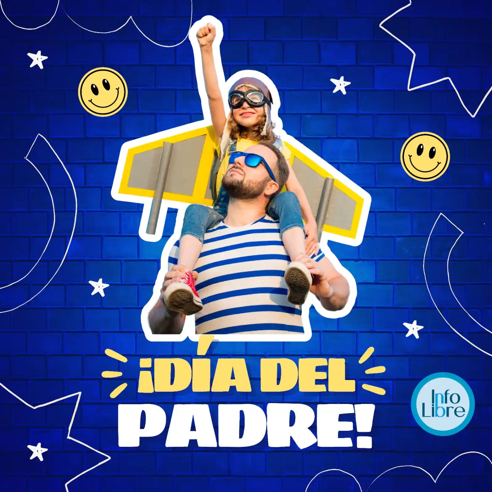 Image from Info Libre: 👨👧👦📅 Hoy celebramos a quienes guían con amor y ejemplo. Este <a...