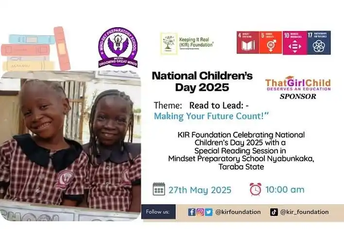 Image from Nigeria Network of NGOs: If you're in Taraba state, it's not too late to join the Special Readi...