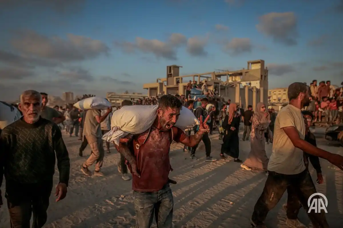 Image from Anadolu English: ❝I'm asking all the time, all the time, have we done enough to stop th...