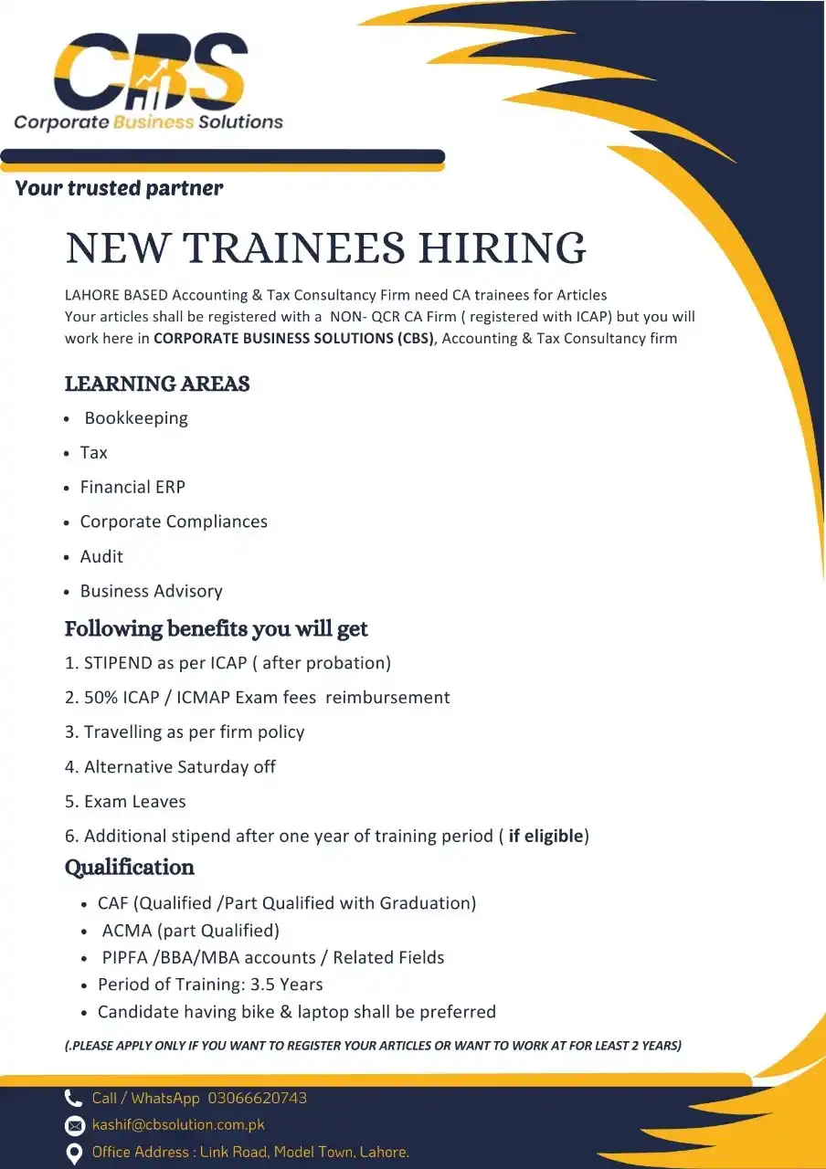 Image from CA Professionals Pakistan Official Induction Channel: *🔔 INDUCTION ALERT 🔔* 🚨 Important Note: This firm is not registere...