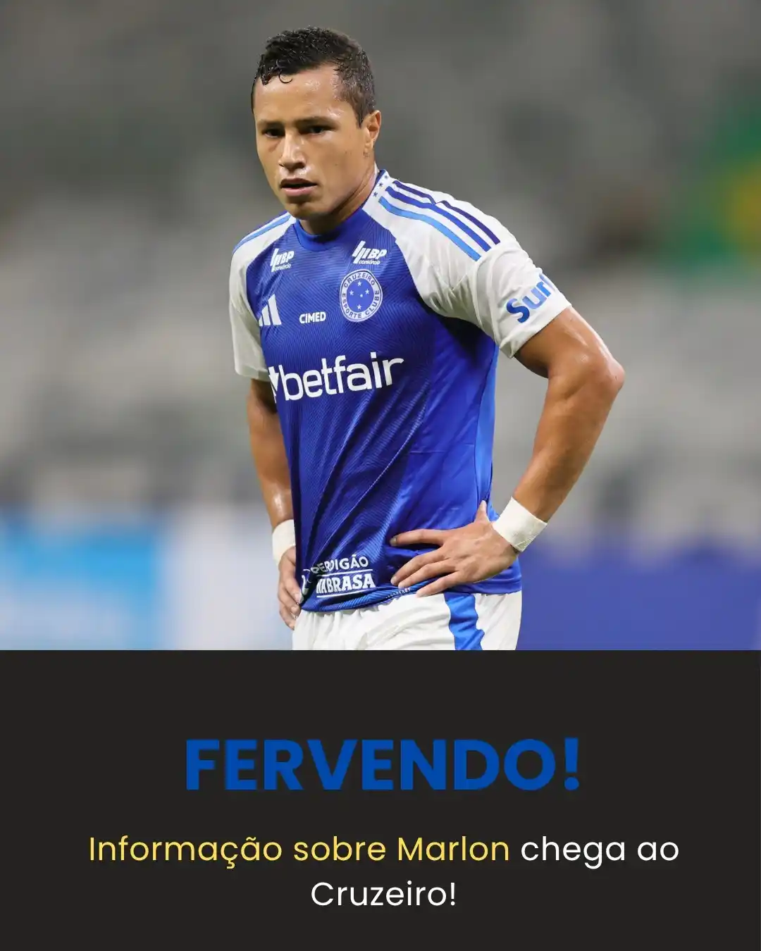 Image from Bolavip | Sou Cruzeiro: Informação envolvendo Marlon, no Grêmio, 'chega' de última hora ao Cru...