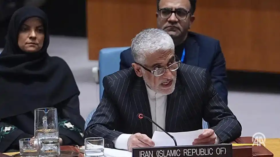 Image from Anadolu English: 🗣️ 'Israel has committed a blatant act of aggression against the sove...