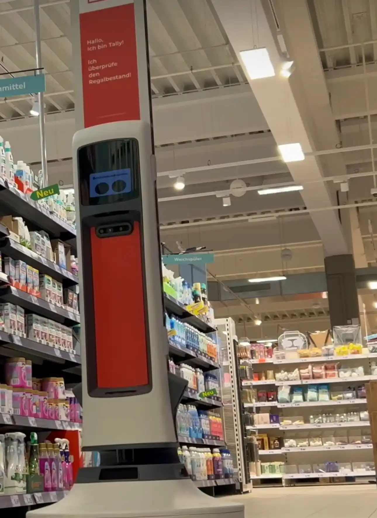 Image from Holger Honings: Kaufland testet Roboter Tally in Heilbronn – doch was bedeutet das für...