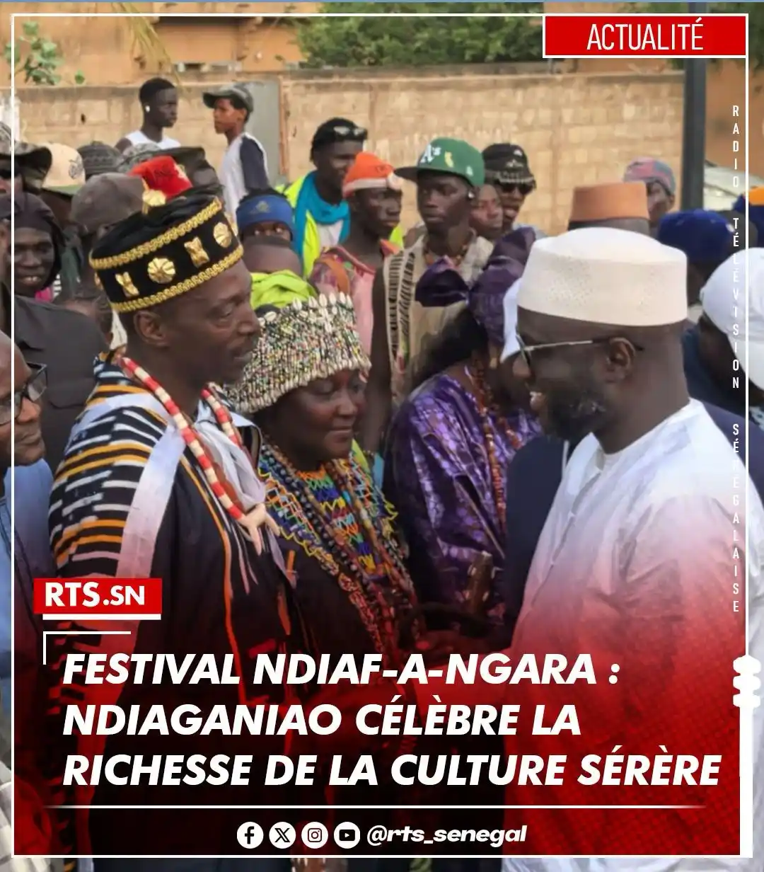 Image from RTS SENEGAL 🇸🇳🎙️📺: La commune de Ndiaganiao a accueilli, du 13 au 15 juin, la première éd...