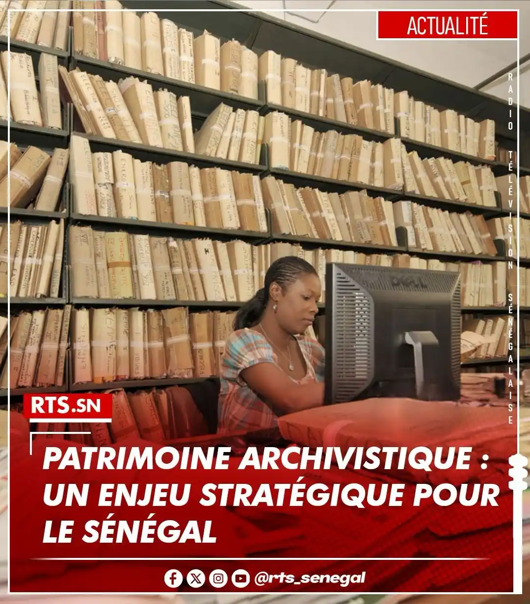 Image from RTS SENEGAL 🇸🇳🎙️📺: Le Sénégal renforce sa souveraineté documentaire avec une nouvelle pol...