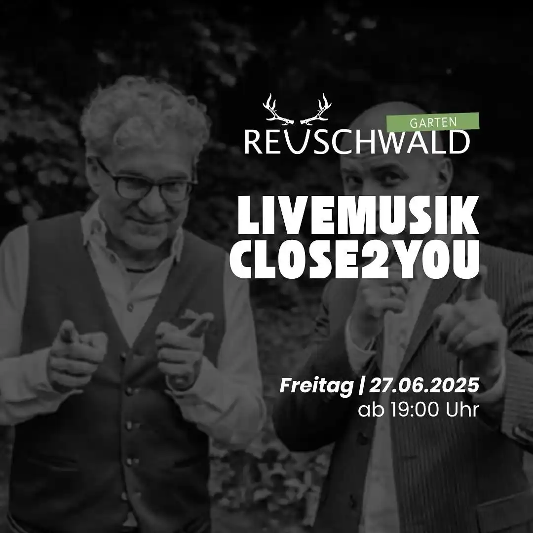 Image from REUSCHWALD 🦌🌲| Nabern: Livemusik im Reuschwald Garten!💚 Am Freitag den 27.06.2025 ab 19:00 U...