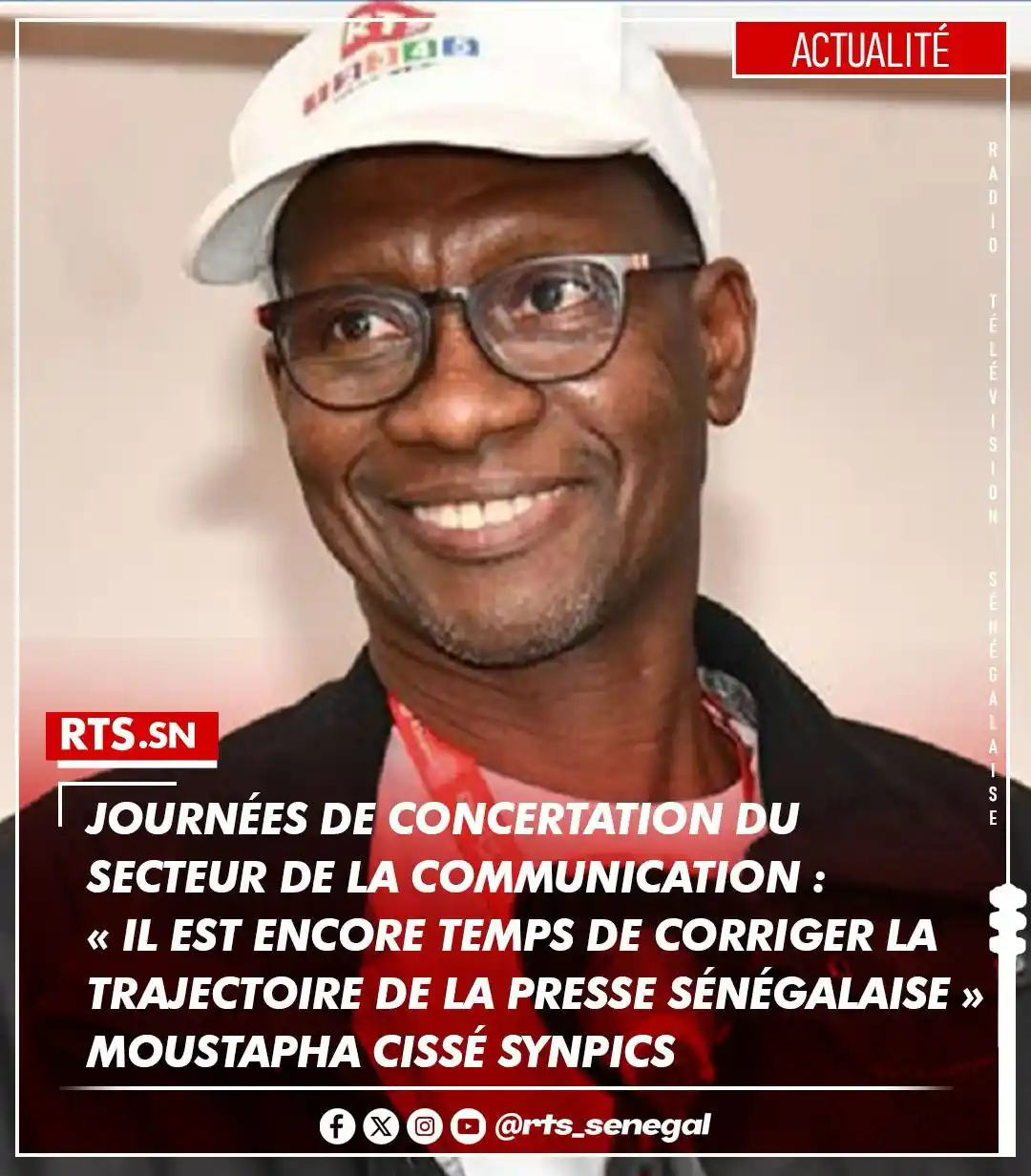 Image from RTS SENEGAL 🇸🇳🎙️📺: Lors de la cérémonie d’ouverture des Journées de Concertation du secte...