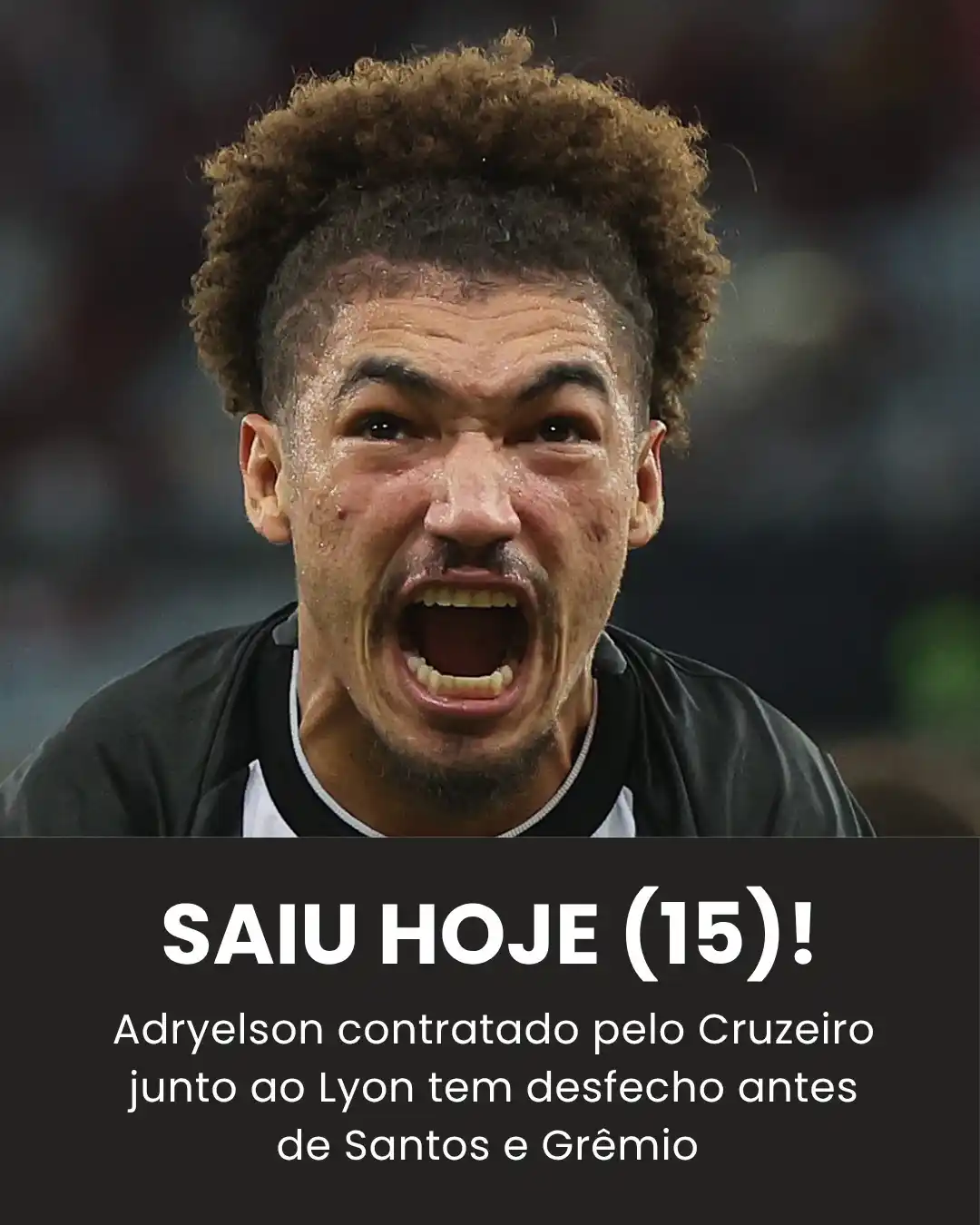 Image from Bolavip | Sou Cruzeiro: 🚨⚠ Lyon-FRA toma decisão final sobre Adryelson e avisa Cruzeiro, Sant...