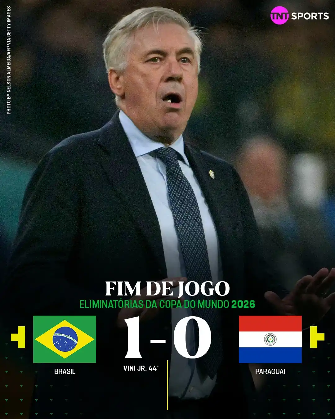 Image from TNT Sports Brasil: MASCA CHICLETE E GANHA JOGO! 🔥🤨 ISSO AQUI É BRASIL, PORR@! 🇧🇷🇧🇷�...