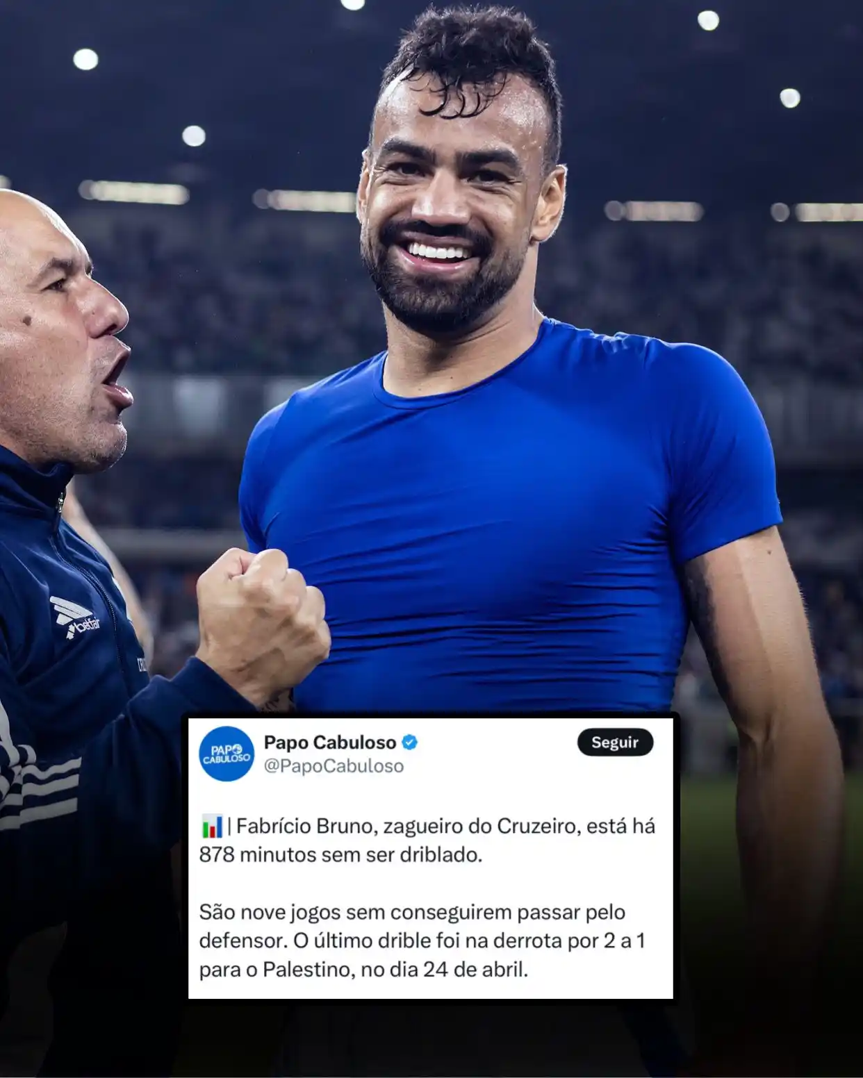 Image from Bolavip | Sou Cruzeiro: 🚨 MERECE MAIS RECONHECIMENTO! A torcida muito das vezes, esquece do ...