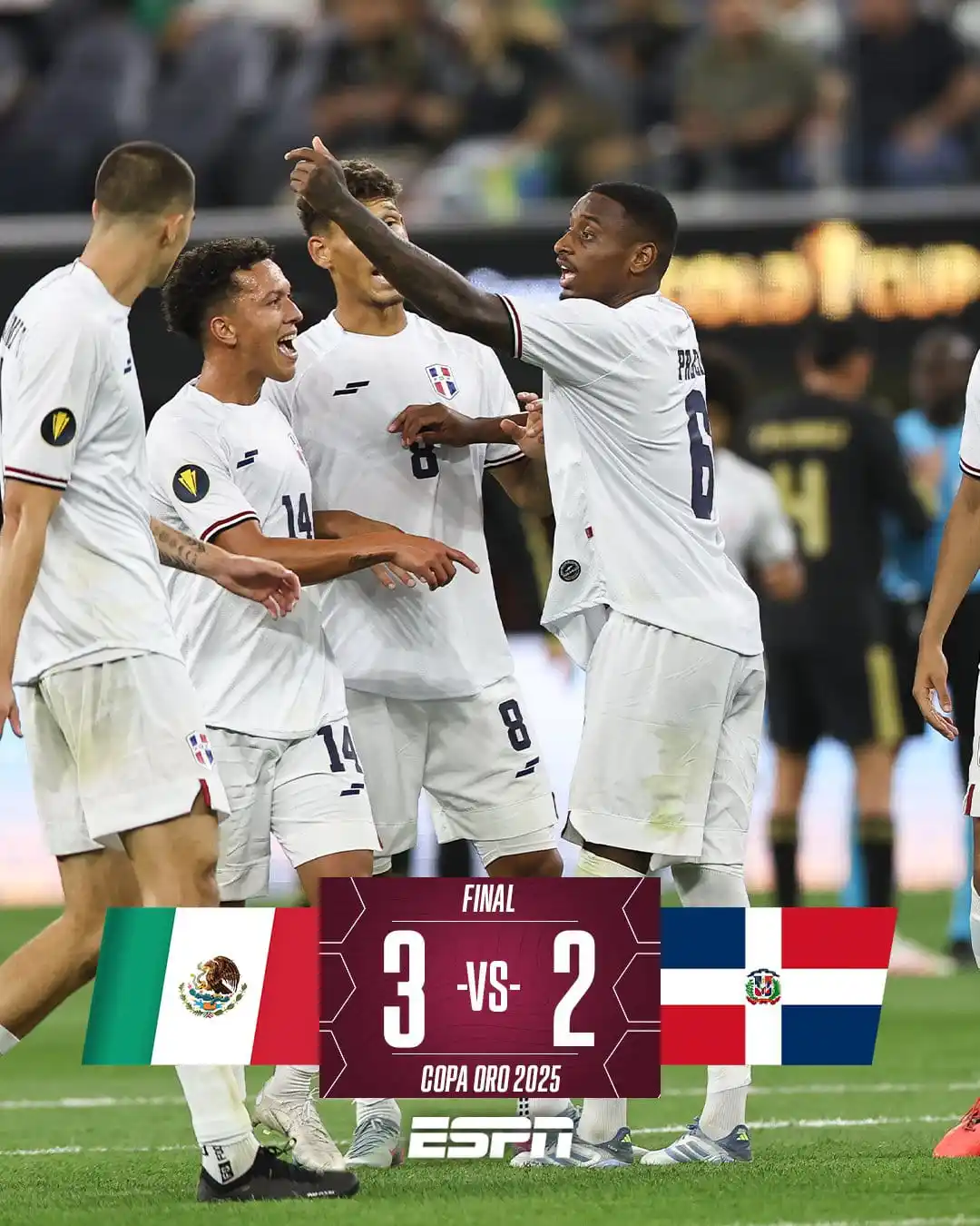 Image from EA SPORTS FC Mobile 🌎: México terminó pidiendo la hora contra una República Dominicana que ju...