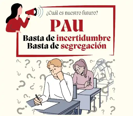 Image from CCOO Enseñanza Cantabria: 🍀📚 *¡Muchísima suerte a todo el alumnado que estos días se enfrenta ...