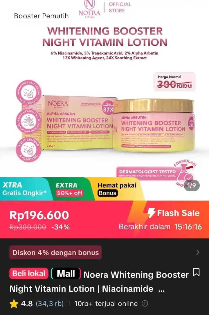 Image from Racun Shopee X Tiktok ( tiktokshop-tokopedia )⭐️: Noera Gluta ALA-C | Noera Suplement Whitening | Noera Whitening Capsul...