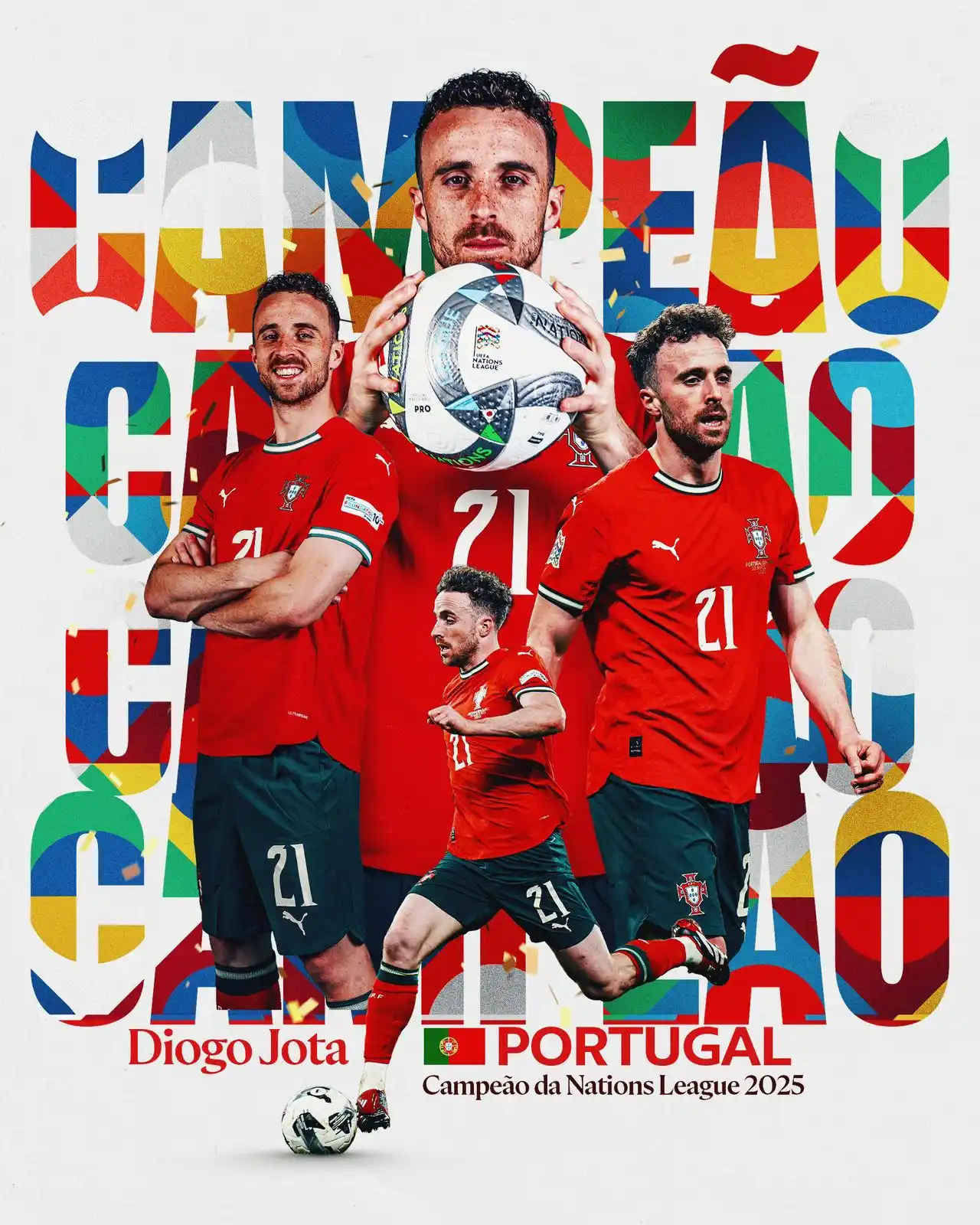 Image from Liverpool FC Português: Nosso rapaz de Portugal... 🤩🇵🇹 Parabéns para Diogo Jota e Portugal...