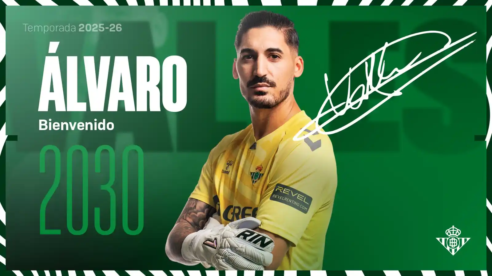 Image from Cosas de Charly: 🚨 OFICIAL | El Real Betis anuncia el fichaje de Álvaro Valles 🧤 El ...