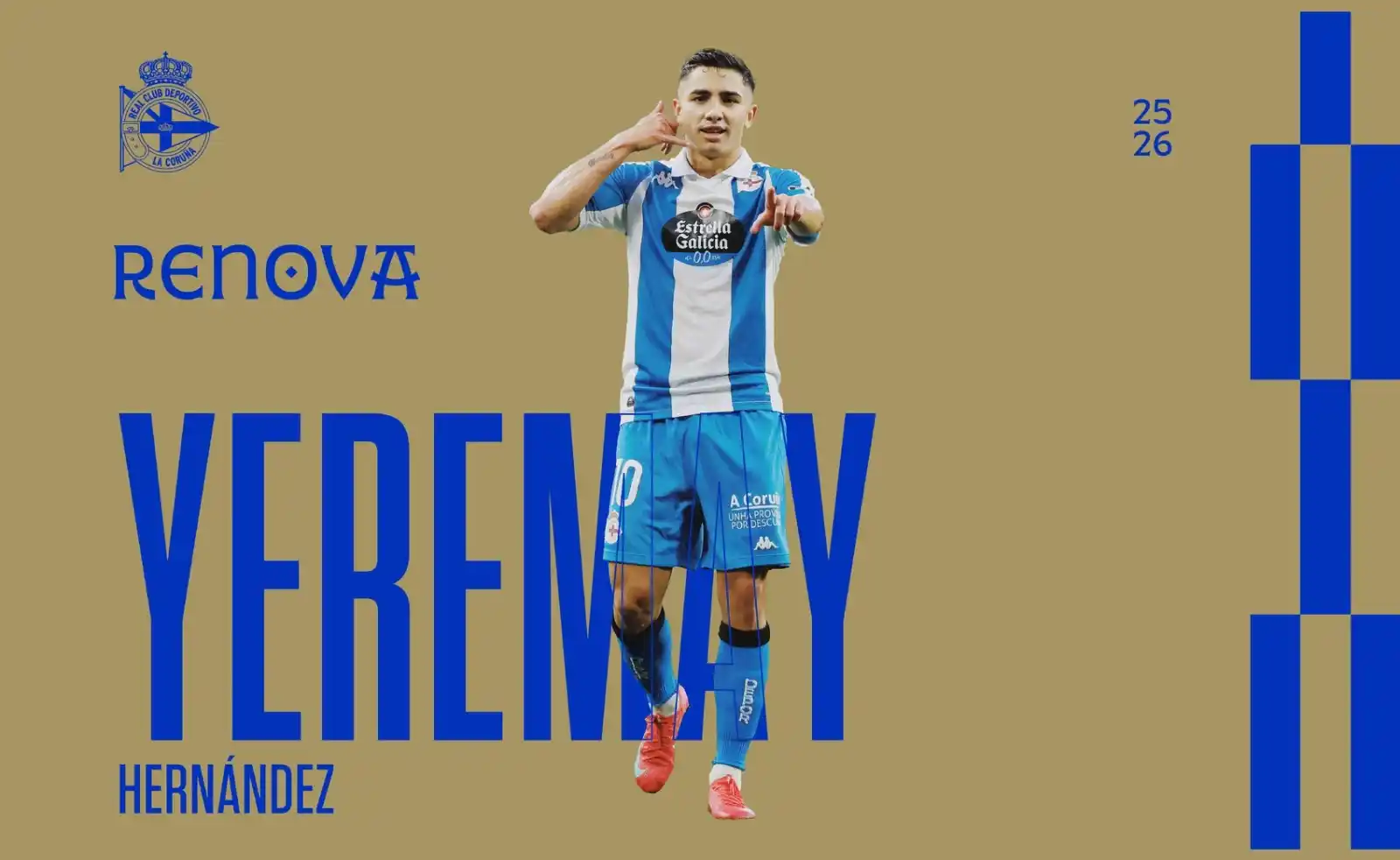 Image from Cosas de Charly: ⚪️🔵 OFICIAL | Yeremay seguirá en el Dépor 🖊️ Renueva su contrato ha...