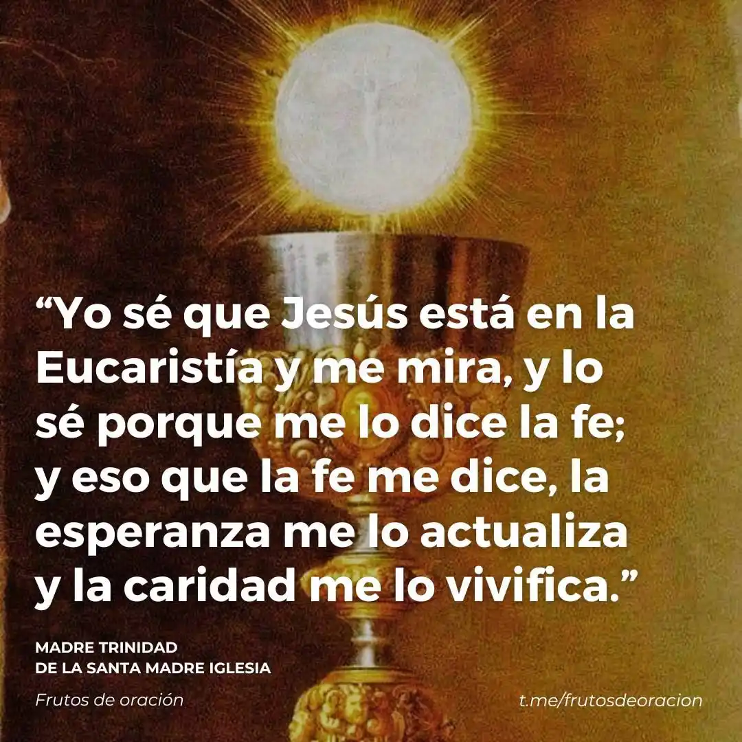 Image from DIOS ES PARA TODOS: *PREPARACIÓN PARA LA SOLEMNIDAD DEL CORPUS CHRISTI* 🙏 “Mientras comí...