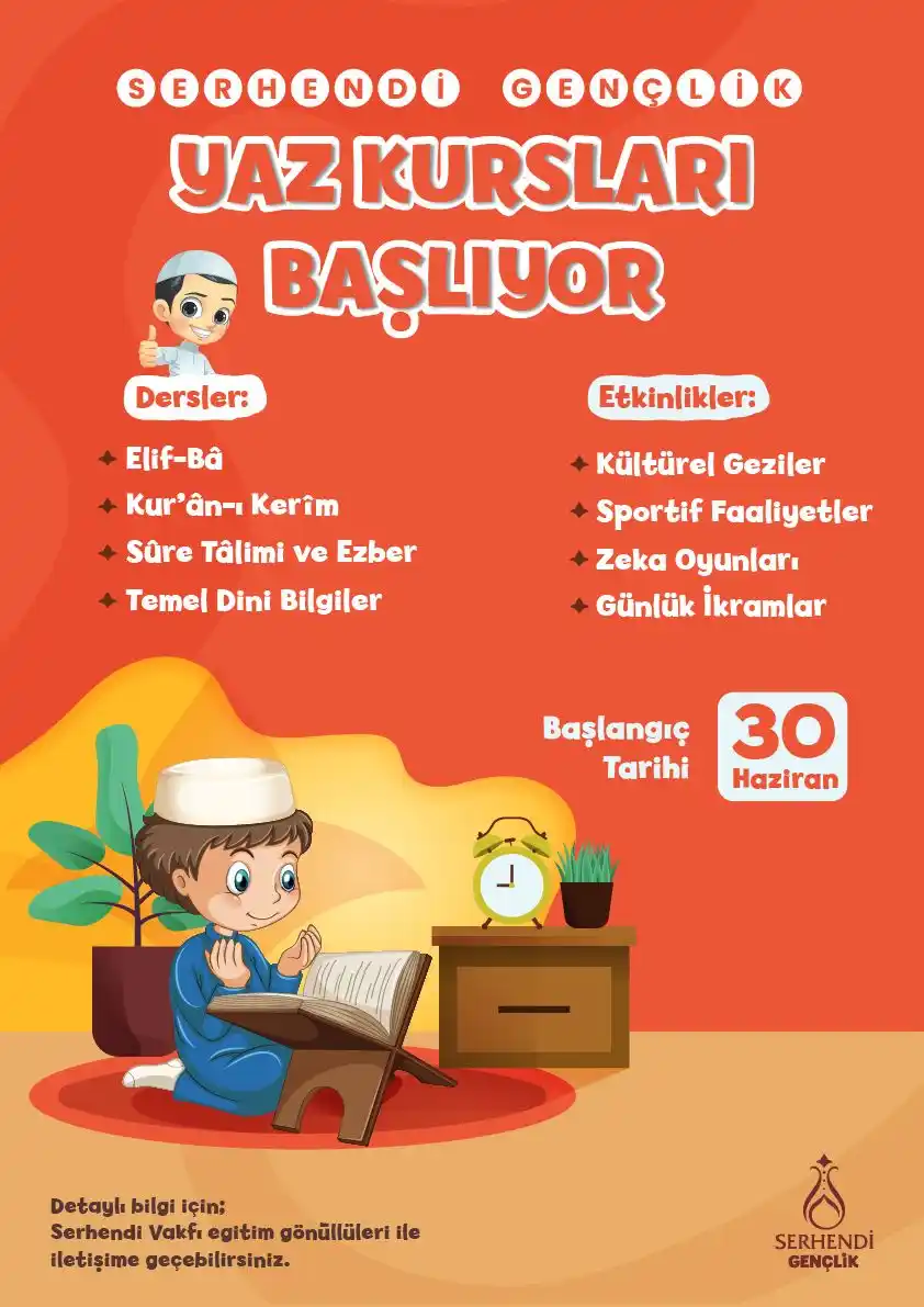 Image from Serhendi Gençlik: 📒 *Serhendi Gençlik Yaz Kursları Başlıyor!* *30 Haziran’da başlıyoru...