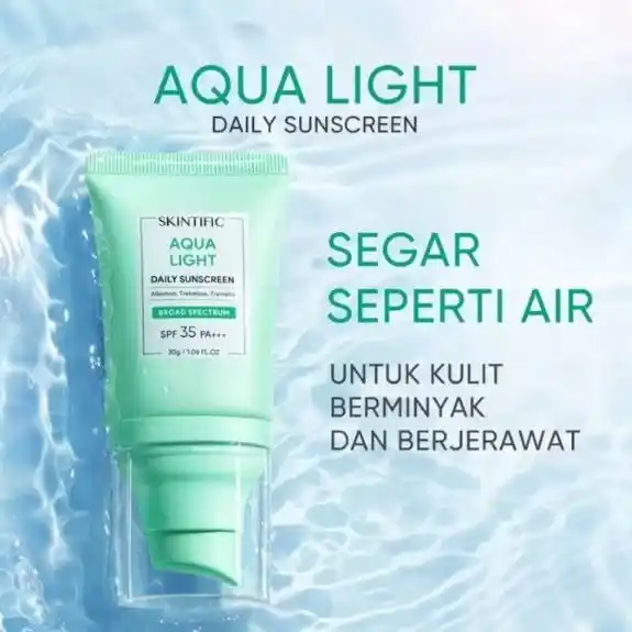 Image from Jastipyuk.bestie: *SKINTIFIC AQUA LIGHT DAILY SUNSCREEN* 💰 35.000 NETT Ed 2026 Close ...
