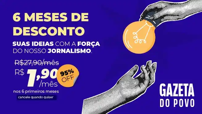 Image from Gazeta do Povo: *Tá de bobeira? 🧐* *Faça um teste agora no feriadão*: assine a Gazet...