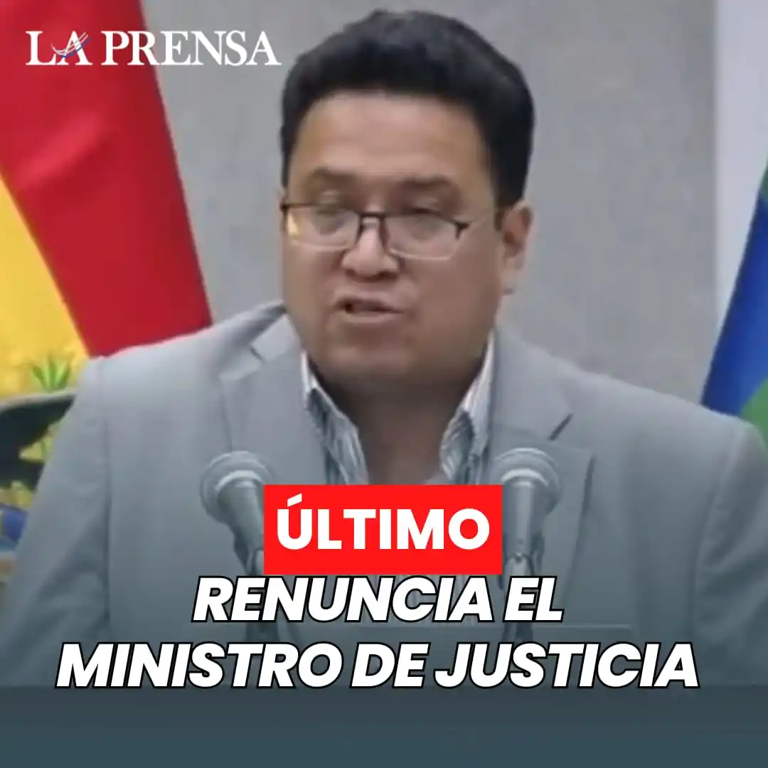 Image from La Prensa: 🚨ÚLTIMO| La carta de renuncia fue publicada por el Ministerio de Just...