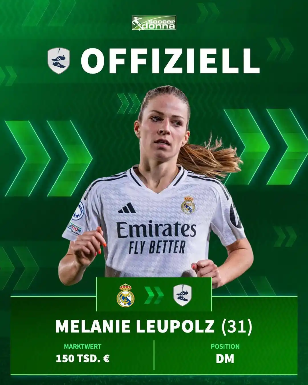 Image from Soccerdonna.de: *Was für eine Karriere!* Schon vor ein paar Tagen machten die Gerüchte...