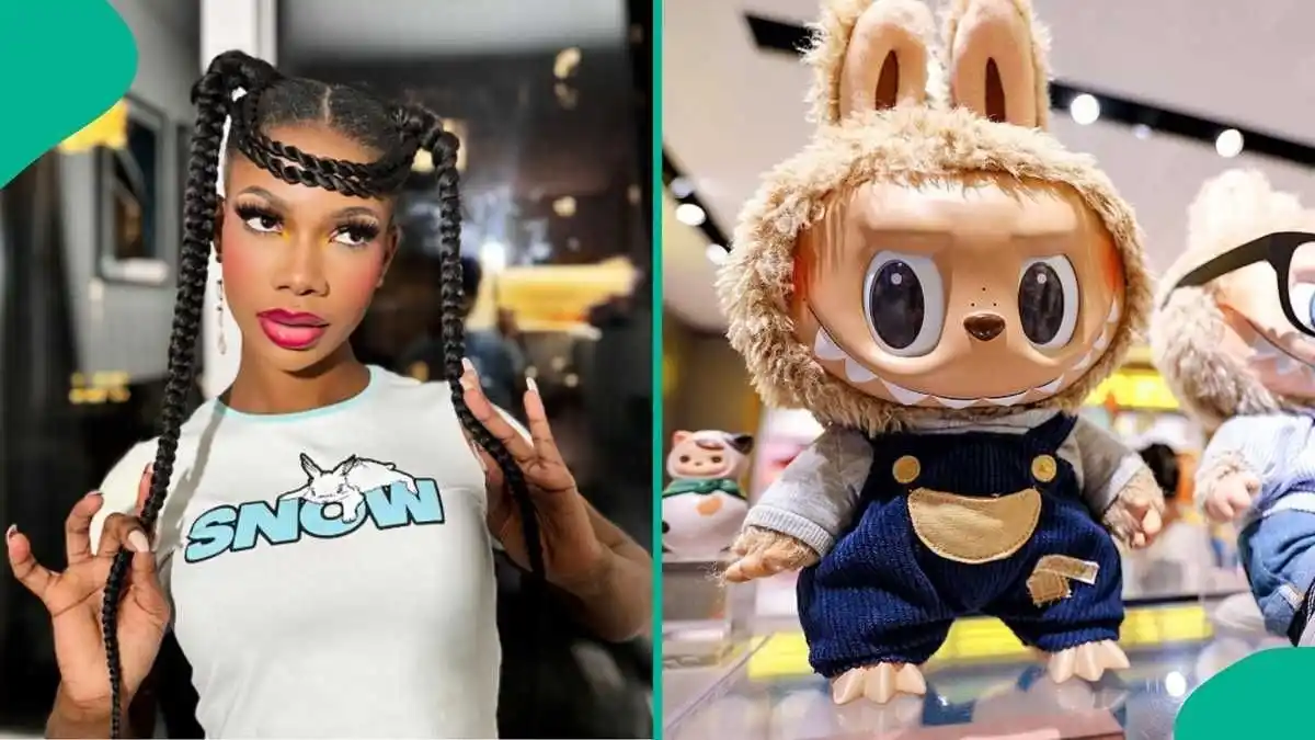 Image from Legit.ng Naija News: “What Is Labubu?” BBNaija’s Tacha Reacts to Trending N260k Toy, Video ...