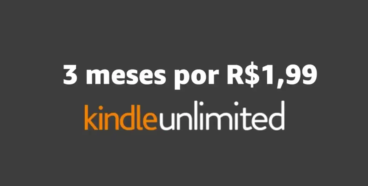 Image from Cupons De Desconto🎟️ [CANAL📣]: 🚨 3 MESES DE KINDLE POR APENAS R$1,99  Por Apenas R$ 1,99 você tem ac...
