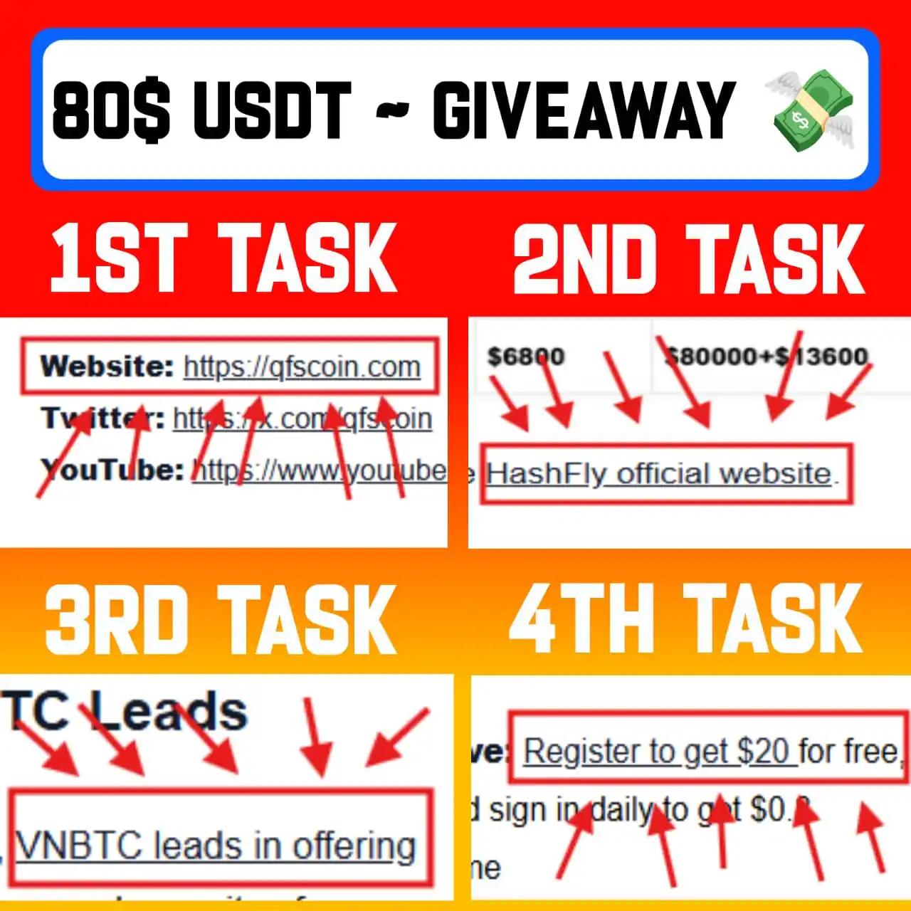 Image from QUEST ALERT 🧪: 📌 80$ USDT 💵 Giveaway Live 🔥 ⭐️ Randomly 40 Users Will Win ⭐️ 🖥 ...