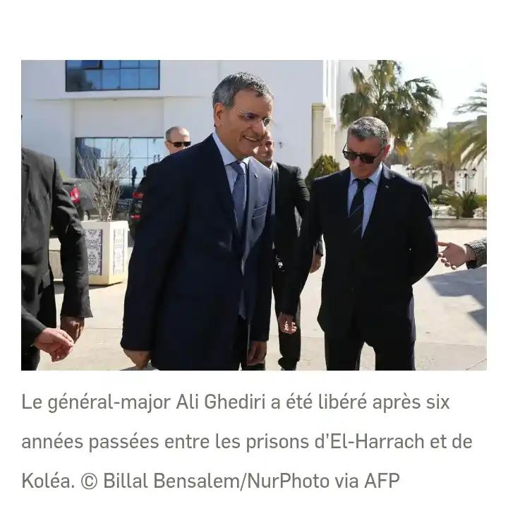 Image from MBONGUI-KANDZA LIBERTÉ VÉRITÉ 242: ALGÉRIE LIBÉRATION PRISONNIER : Candidat à la présidentielle algérien...