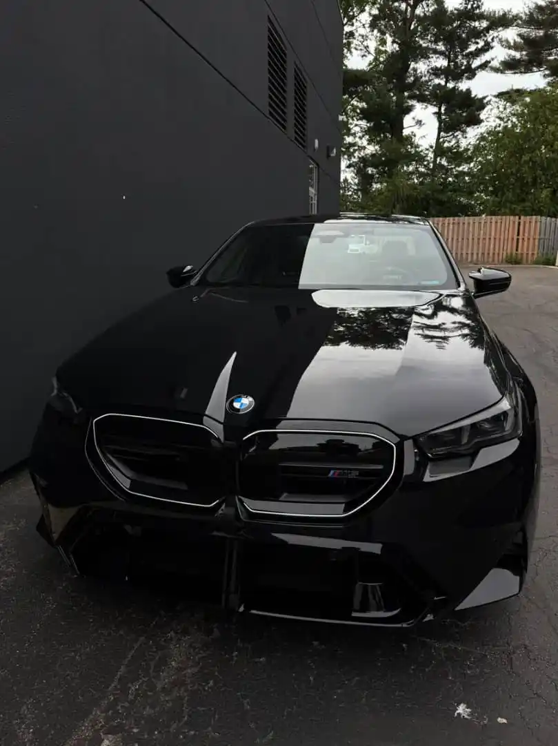 Image from Classic Cars: Blacked out BMW M5 🖤...